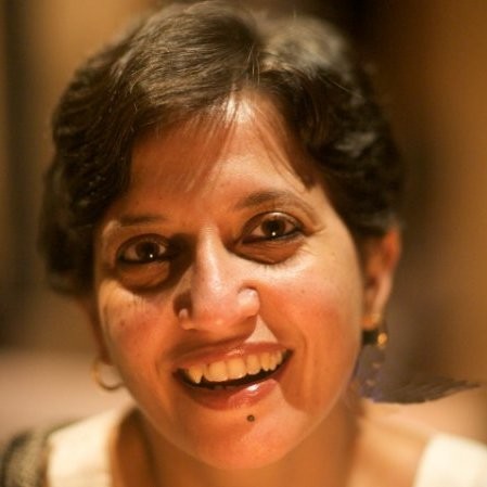 Sramana Mitra smiling